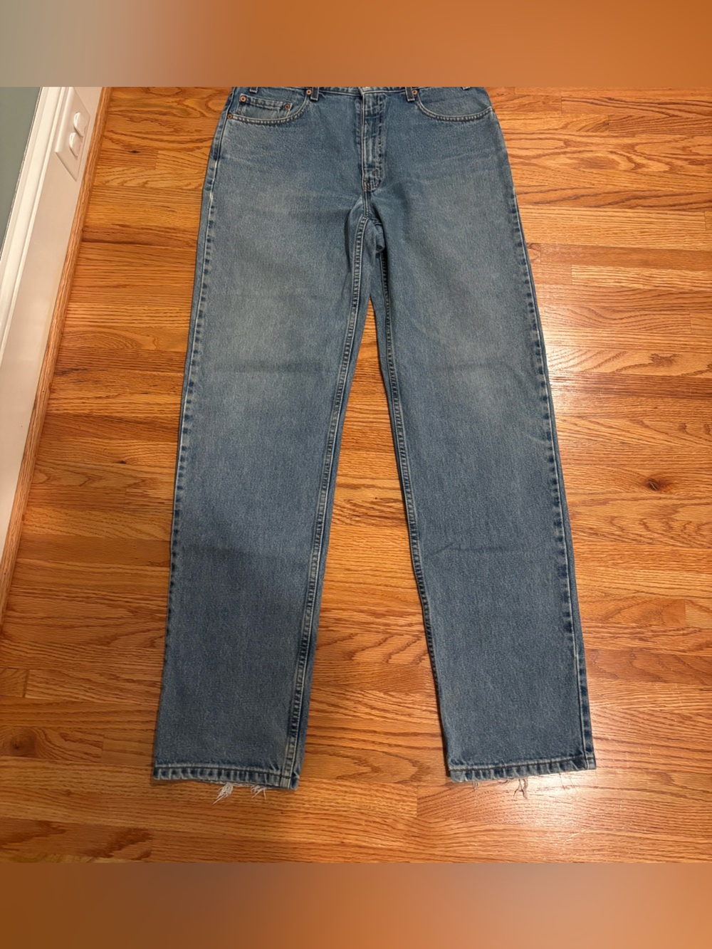 Levi's Men's Blue Straight-Leg Jeans